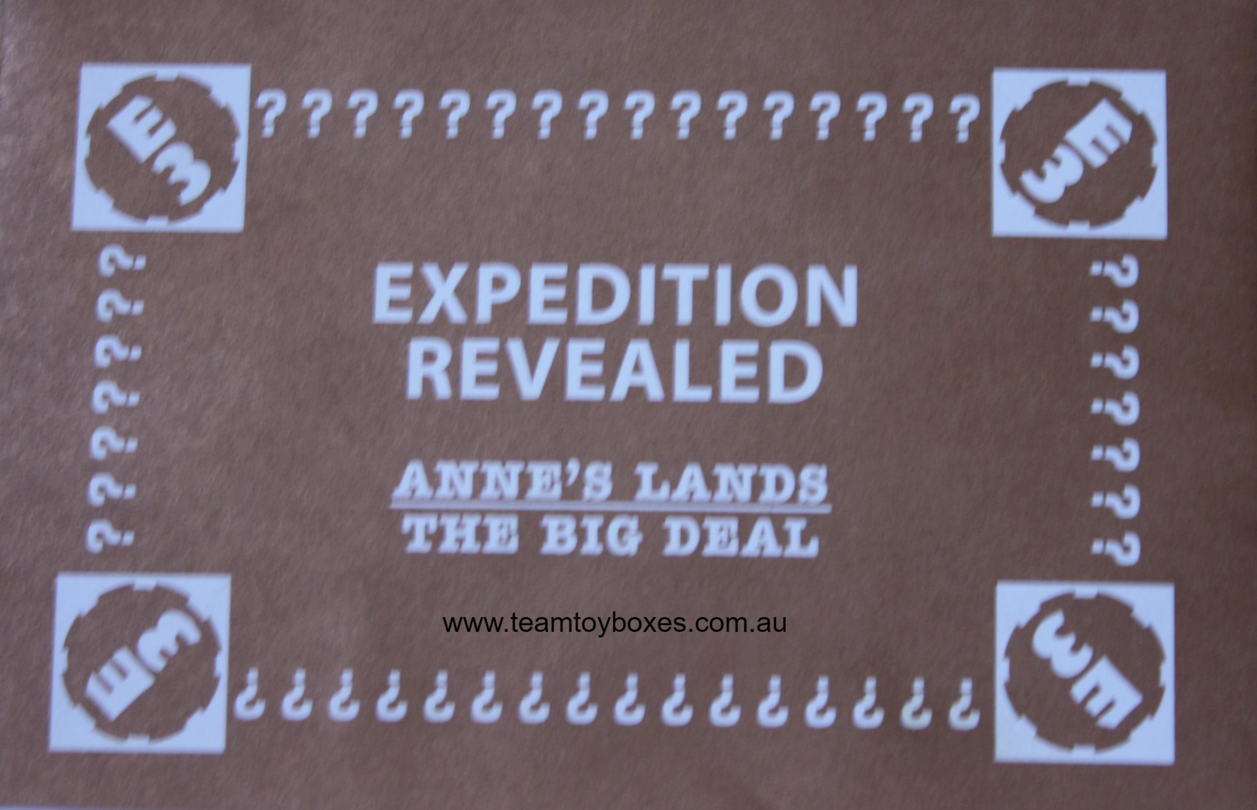 PARTS ONLY - Code Master Treasure Hunter Board Game - (1) Anne's Lands The Big Deal Expedition Revealed Card Only
