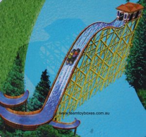 PARTS ONLY - RollerCoaster Tycoon Board Game - (1) Log Flume Attraction Marker Only