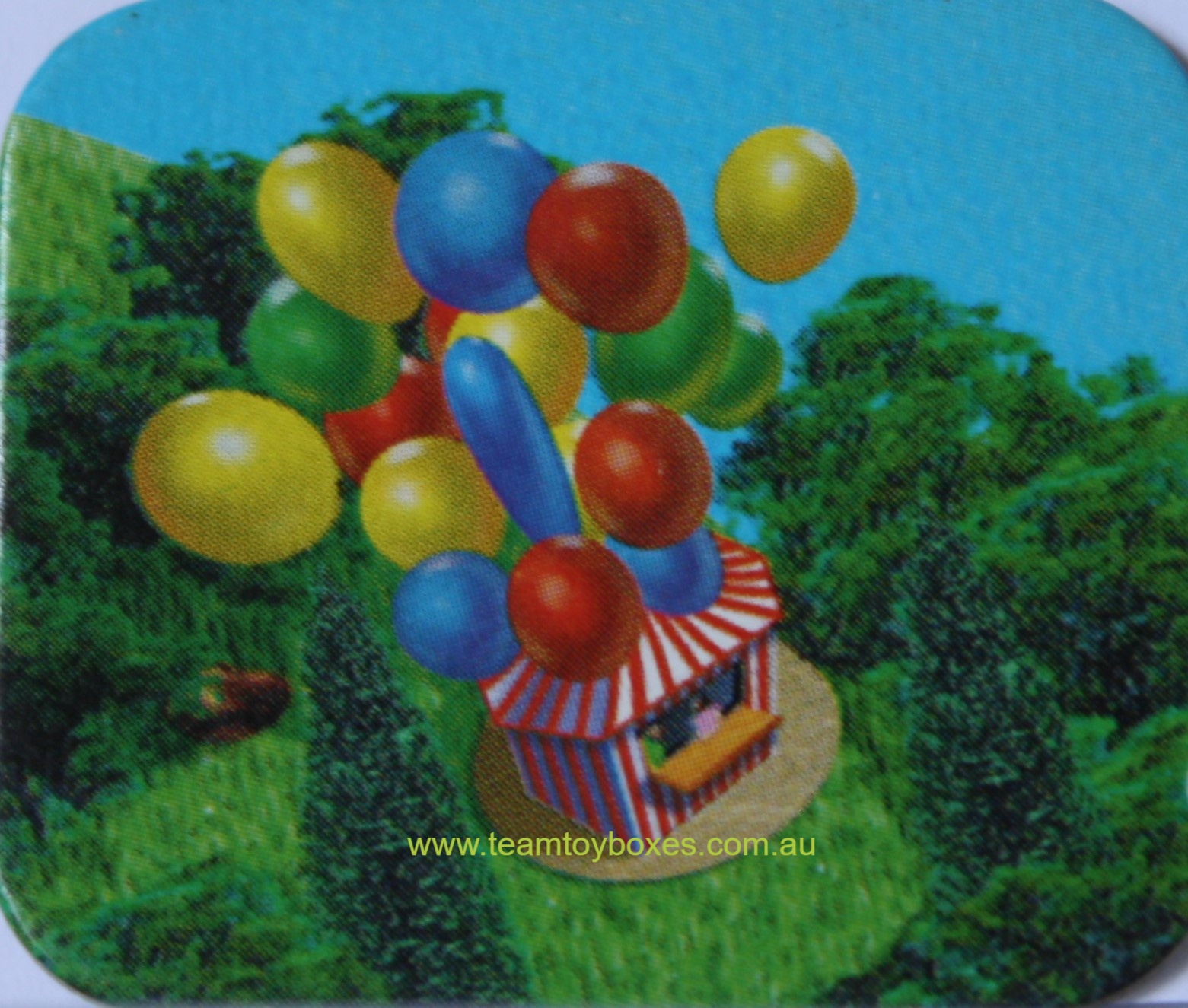 PARTS ONLY - RollerCoaster Tycoon Board Game - (1) Balloon Stall Attraction Marker Only