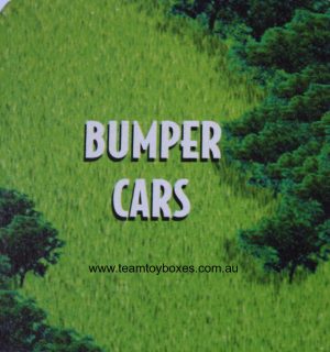 PARTS ONLY - RollerCoaster Tycoon Board Game - (1) Bumper Cars Attraction Marker Only