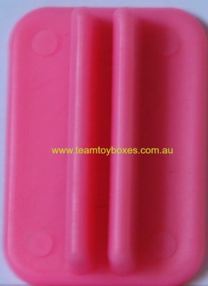 PARTS ONLY - RollerCoaster Tycoon Board Game - (1) Pink Plastic Pawn Stand Only