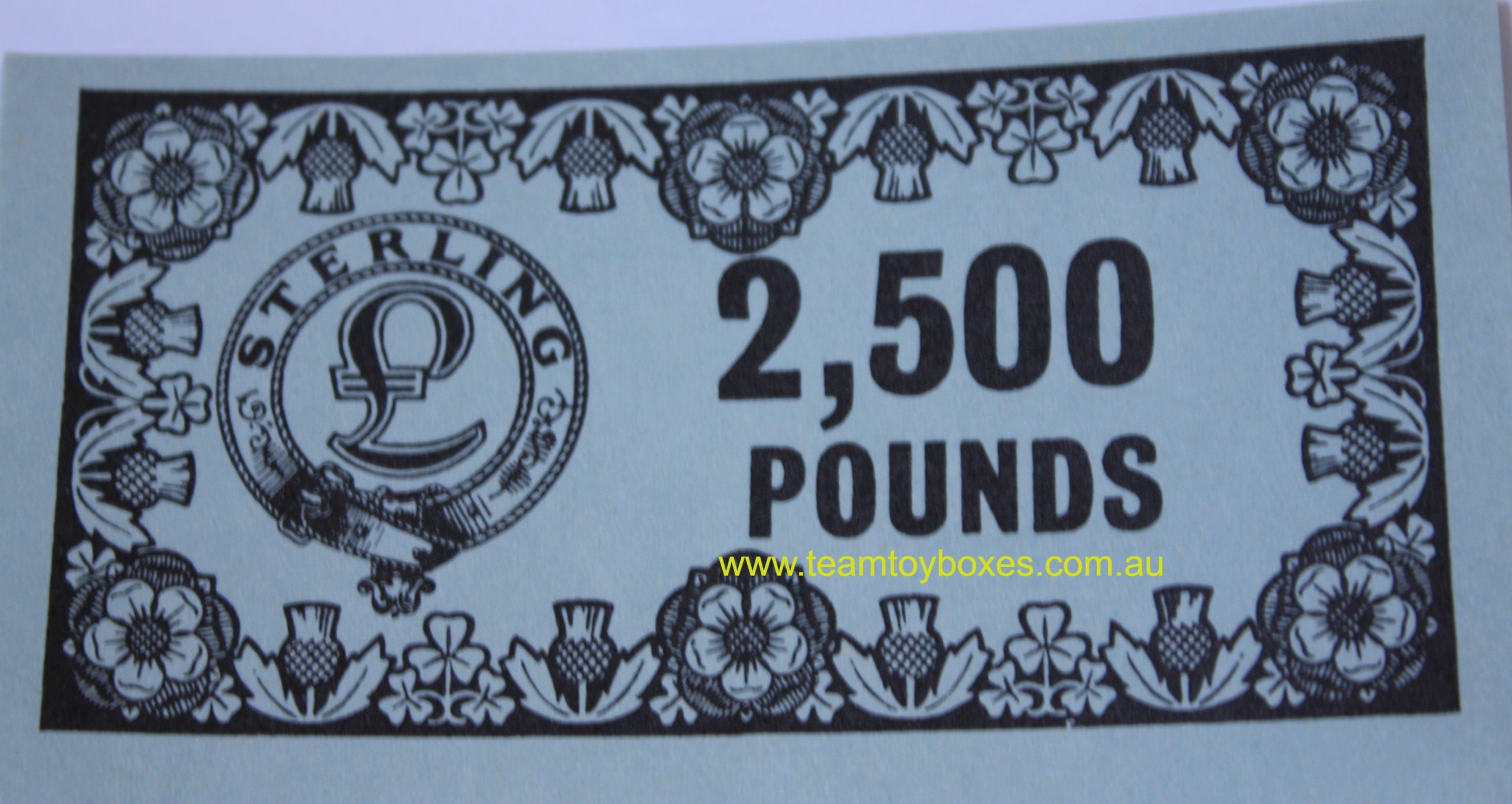 PARTS ONLY - Mine A Million Business Board Game - (1) Pack of 17 £2,500 Only