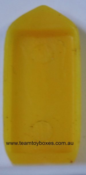 PARTS ONLY - Mine A Million Business Board Game - (1) Yellow Barge Only