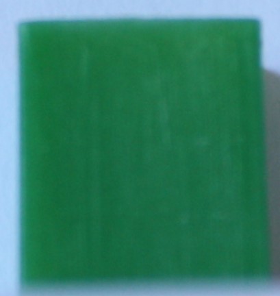 PARTS ONLY - Mine A Million Business Board Game - (1) Green Cube Only