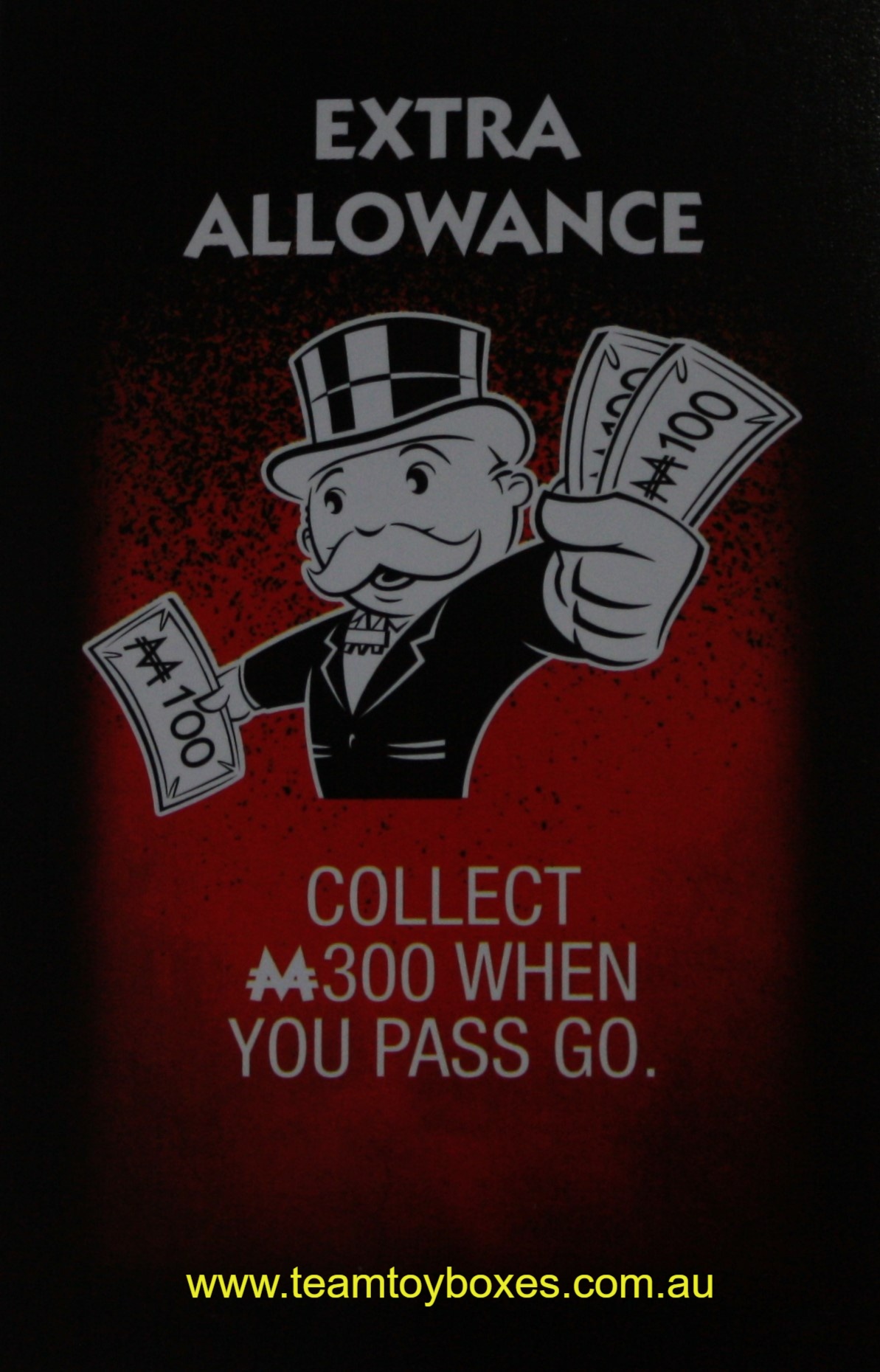 PARTS ONLY - Monopoly Board Game "Cheaters" Edition - (1) #8 Cheat Card Only