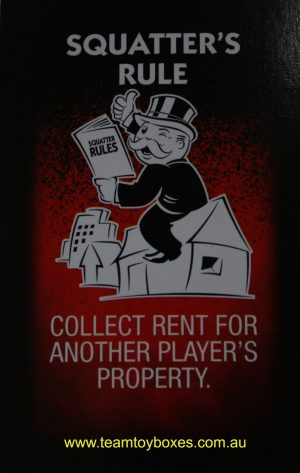 PARTS ONLY - Monopoly Board Game "Cheaters" Edition - (1) #14 Cheat Card Only