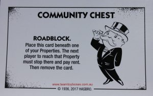 PARTS ONLY - Monopoly Board Game "Cheaters" Edition - (1) #2 Community Chest Card Only