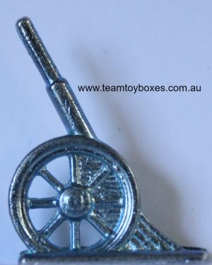 PARTS ONLY - Monopoly Board Game 2006 Hasbro Version - (1) Metal Cannon Token Only