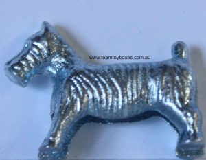 PARTS ONLY - Monopoly Board Game 2006 Hasbro Version - (1) Metal Dog Token Only