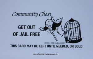 PARTS ONLY - Monopoly Board Game 2006 Hasbro Version - #3 Community Chest Card Only
