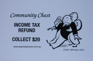 PARTS ONLY - Monopoly Board Game 2006 Hasbro Version - #1 Community Chest Card Only