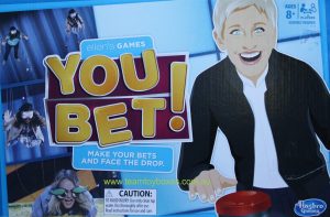 Ellen's Games "You Bet" Board Game