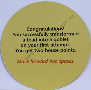 PARTS ONLY - Scene It? Board Game "Harry Potter" Edition - (1) #3 House Points Card Only