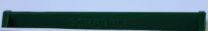 PARTS ONLY - Travel Scrabble Board Game - (1) Green Tile Rack Only