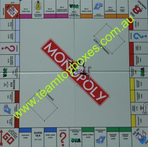 PARTS ONLY - Monopoly Board Game 2006 Hasbro Version - (1) Game Board Only