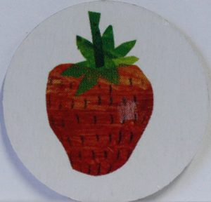 PARTS ONLY - The Very Hungry Caterpillar Board Game - Pack (3) Food Pieces Only