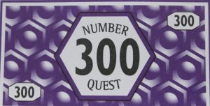PARTS ONLY - Number Quest Board Game - (1) Pack of Ten $300 Money Only