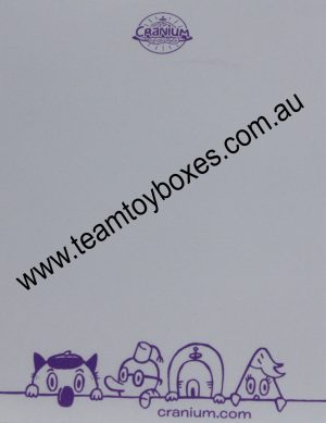 PARTS ONLY - Cranium Cadoo Board Game - (1) Drawing Pad Single Sheet Only