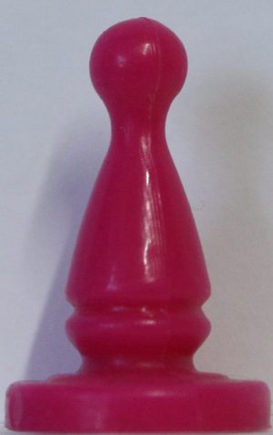 PARTS ONLY - Spicks And Specks The Board Game - (1) Pink Token Only