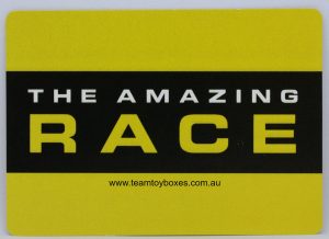 PARTS ONLY - The Amazing Race Board Game - (1) Letter A Answer Card Only