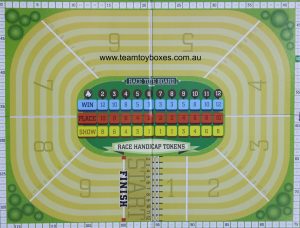 PARTS ONLY - Home Stretch Horse Racing Board Game - (1) Game Board Only
