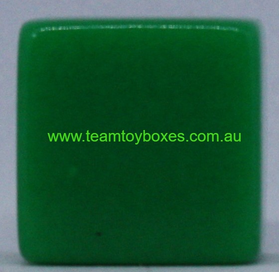 PARTS ONLY - Home Stretch Horse Racing Board Game - (1) Green Scoring Cube Only (New)
