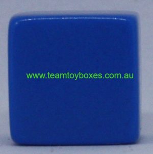 PARTS ONLY - Home Stretch Horse Racing Board Game - (1) Blue Scoring Cube Only (New)