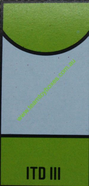 PARTS ONLY - Anti - Monopoly Board Game - (1) ITD III Accusation Card Only