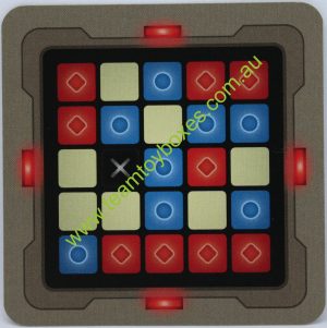 PARTS ONLY - Codenames Board Game - (1) Key Card Only