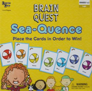 Brain Quest Sea-Quence Board Game - Pre Owned