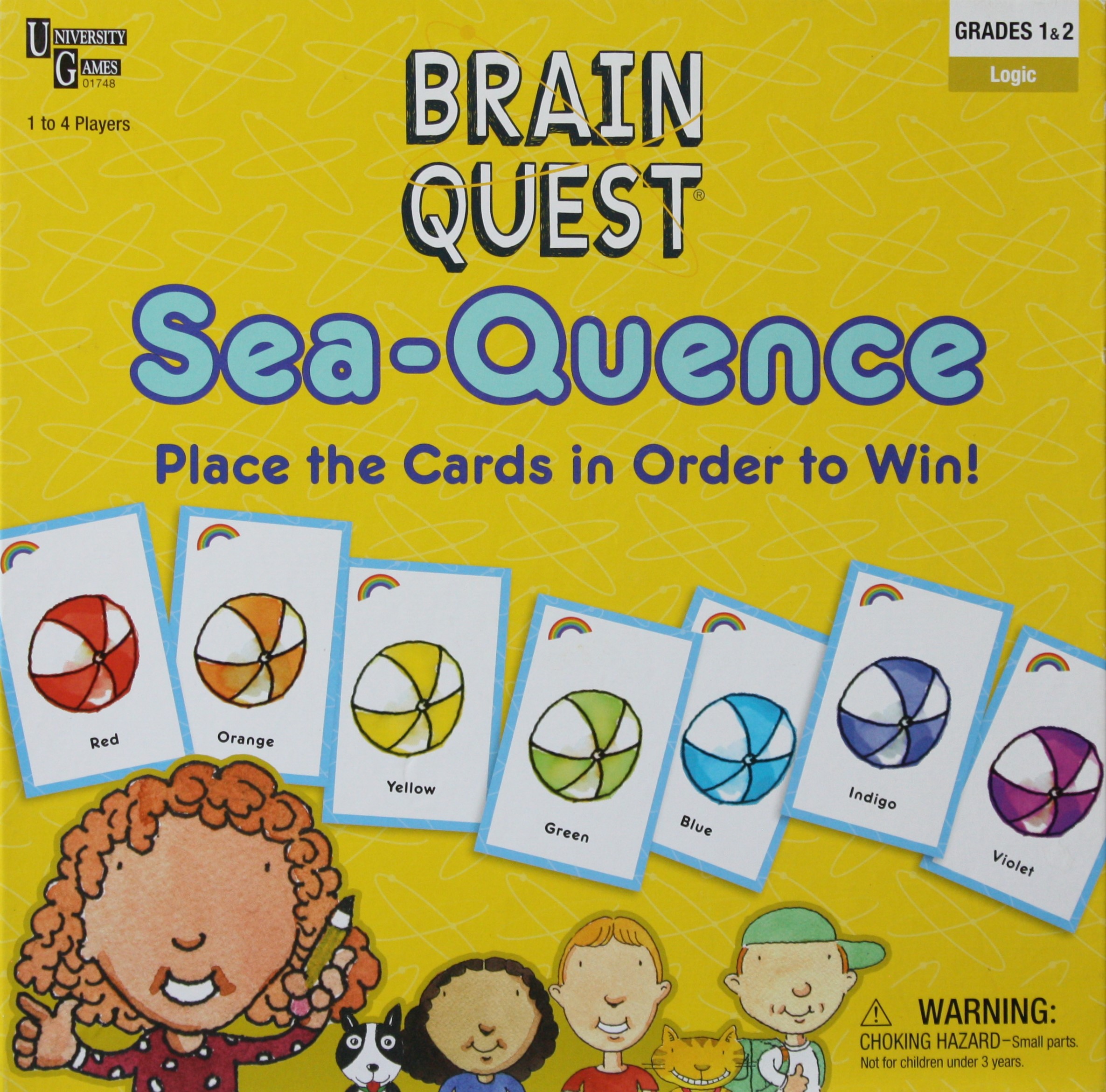 Brain Quest Sea-Quence Board Game - Pre Owned