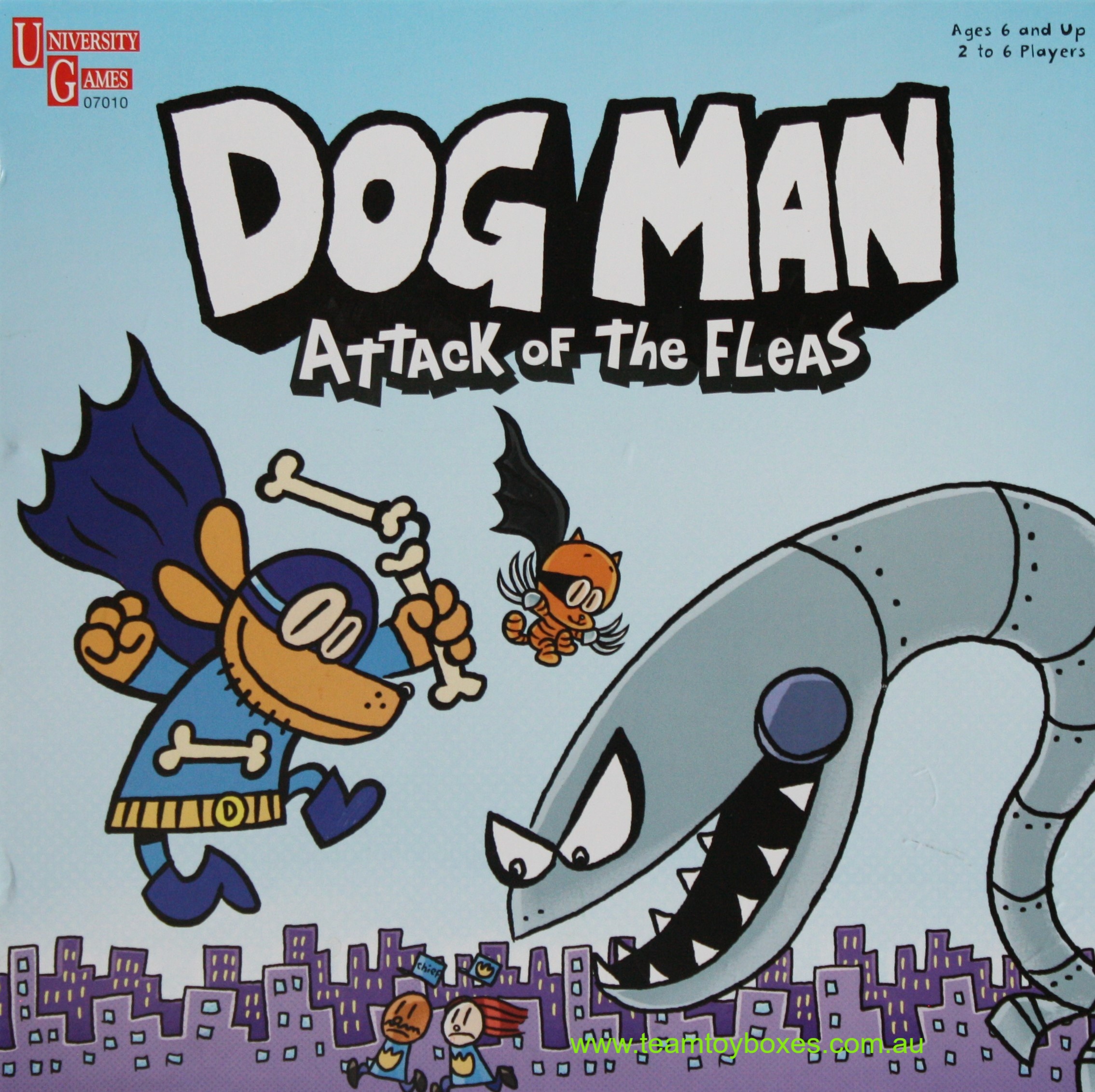 Dog Man Attack Of The Fleas Board Game