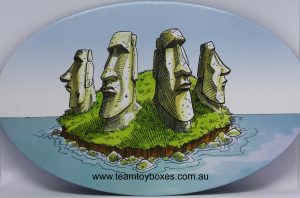 PARTS ONLY - Dead Man's Treasure Board Game - (1) Island Board Only