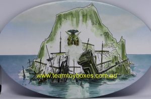 PARTS ONLY - Dead Man's Treasure Board Game - (1) Island Board Only