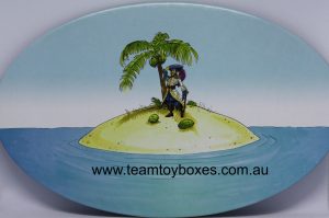 PARTS ONLY - Dead Man's Treasure Board Game - (1) Island Board Only