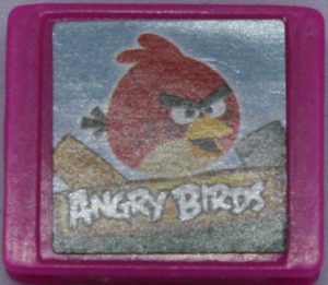 PARTS ONLY - Monopoly Empire Silver Edition Board Game - (1) Small Angry Birds Tile Only