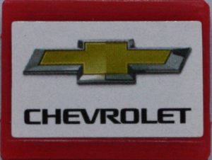PARTS ONLY - Monopoly Empire Silver Edition Board Game - (1) Chevrolet Tile Only
