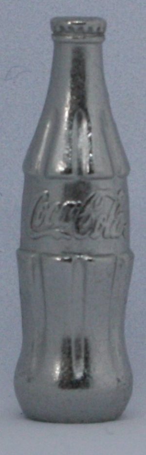 PARTS ONLY - Monopoly Empire Silver Edition Board Game - (1) Metal Coke Bottle Token Only