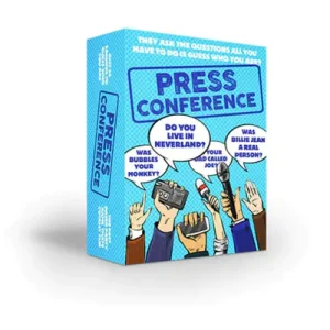 Press Conference Charade Game - New