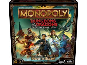 Monopoly Dungeons and Dragons Honor Among Thieves Board Game - New