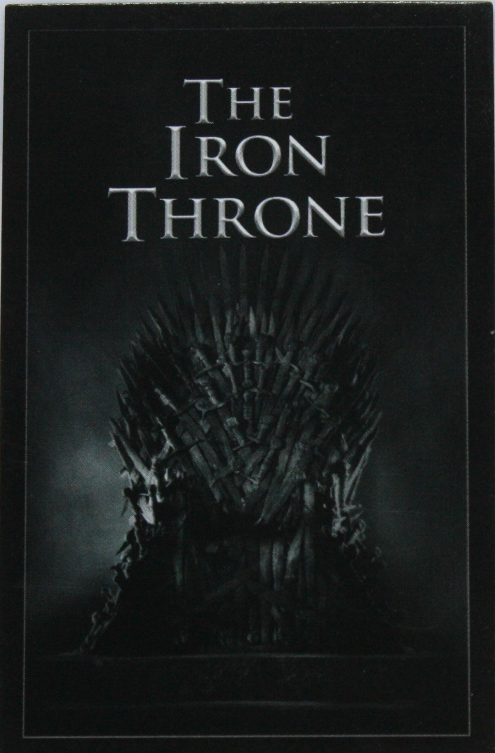 PARTS ONLY - Monopoly Board Game "Game of Thrones" Collector’s Edition - (1) Pack of 16 The Iron Throne Cards Only