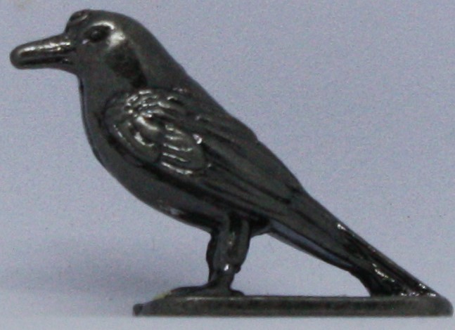 PARTS ONLY - Monopoly Board Game "Game of Thrones" Collector’s Edition - (1) Metal Raven Token Only