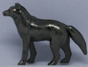 PARTS ONLY - Monopoly Board Game "Game of Thrones" Collector’s Edition - (1) Metal Wolf Token Only