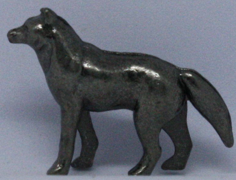 PARTS ONLY - Monopoly Board Game "Game of Thrones" Collector’s Edition - (1) Metal Wolf Token Only