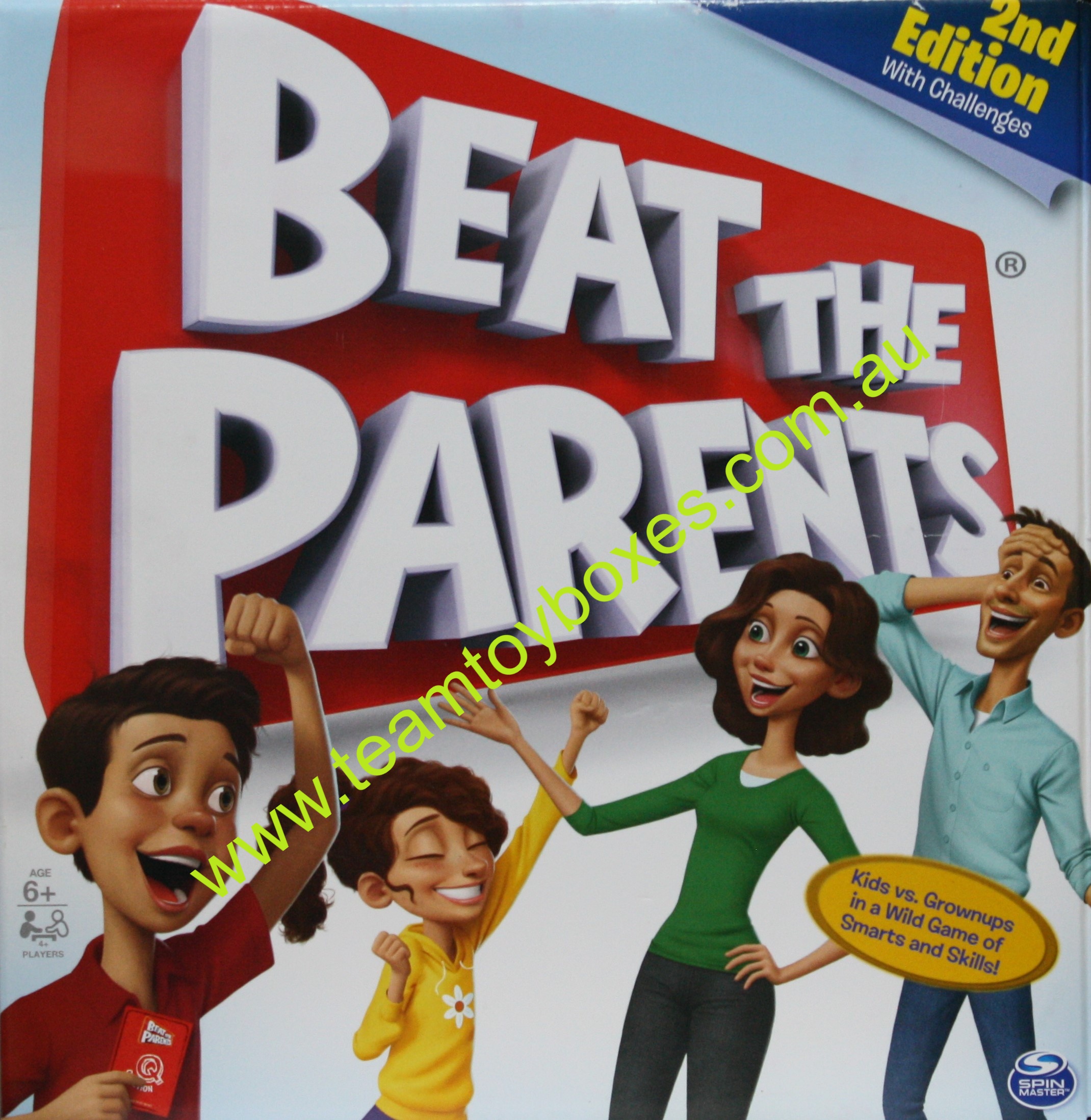 Beat The Parents 2nd Edition Board Game - Pre Owned