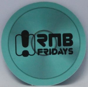 PARTS ONLY - RNB Fridays Party Board Game - (1) Blue RnB Disc Only