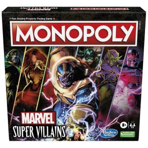 Monopoly Marvel Super Villians Board Game - New