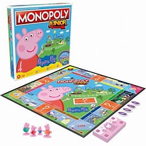 Monopoly Junior Peppa Pig Board Game - New