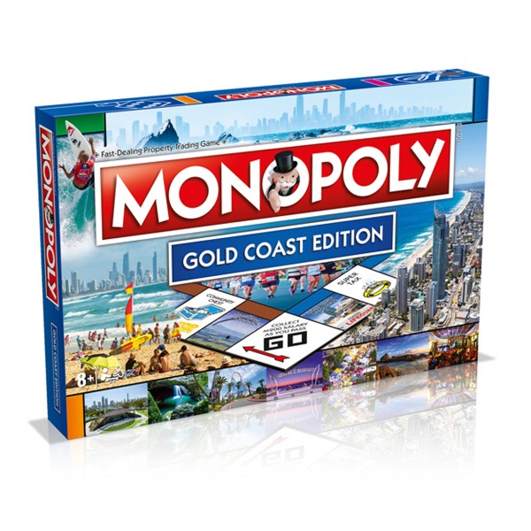 Monopoly Gold Coast Edition Board Game