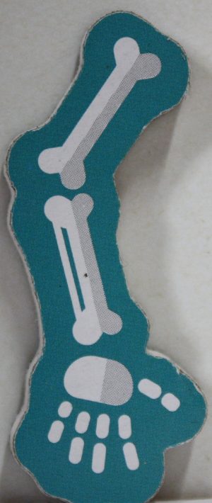 PARTS ONLY - Skeleton Hangman Magnetic Pocket Game - (1) Magnetic Skeleton Right Arm Only